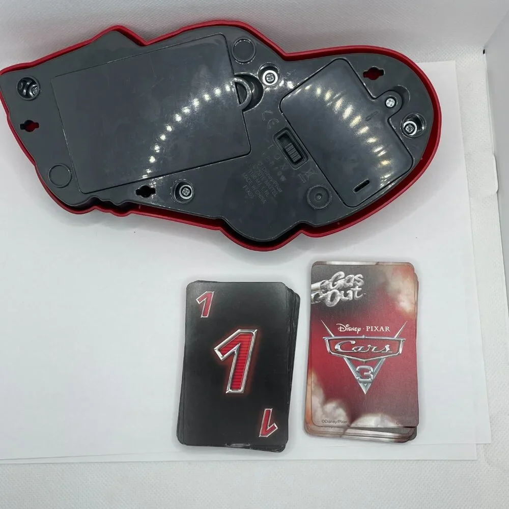 Disney Cars Lightning McQueen Gas Out Electronic‎ Card Game